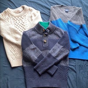 Lot of boys sweaters